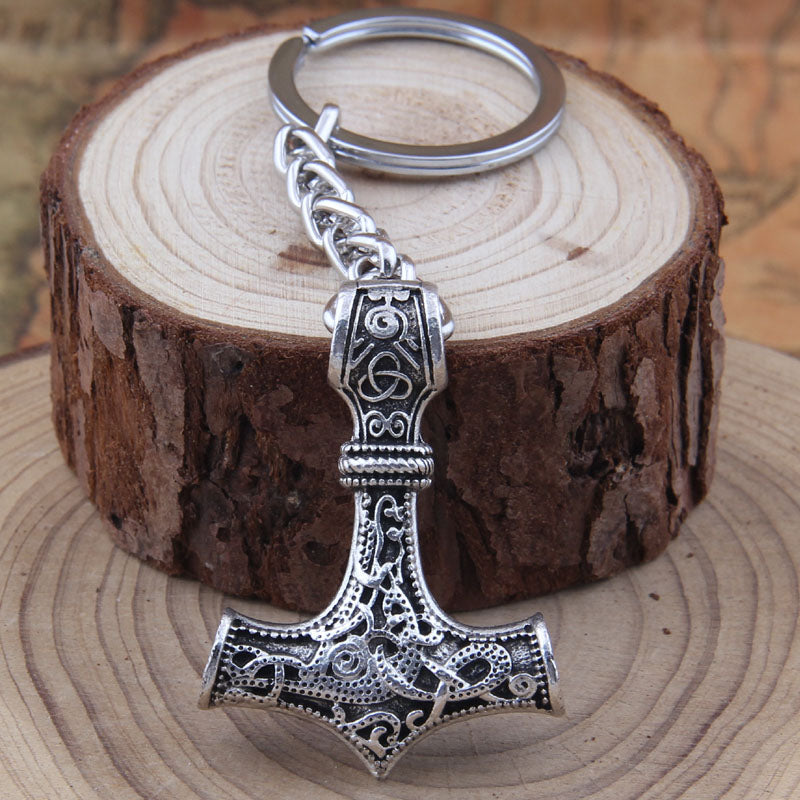 Ober Metal Works Thor Hammer Keychain